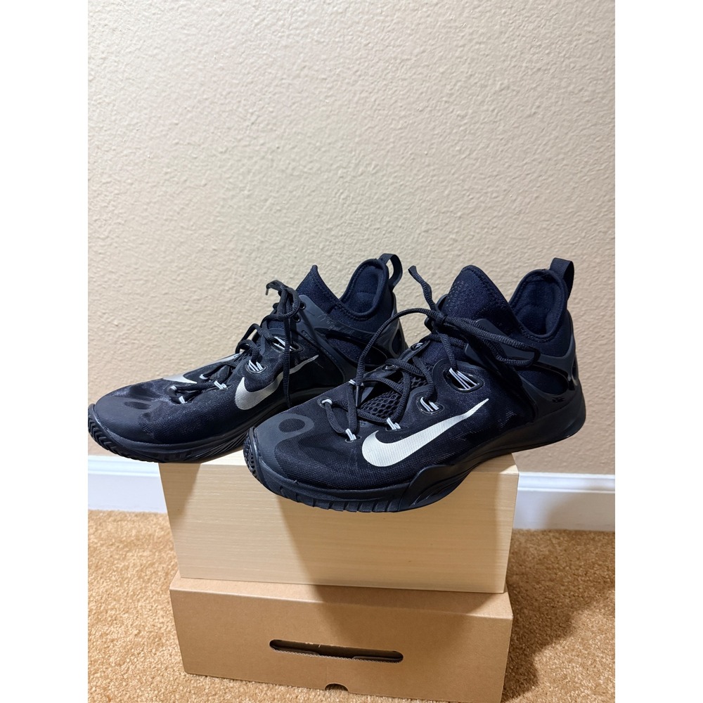 Nike Zoom Hyperrev 2015 Black Silver Basketball Shoes 705370-001 Mens 12